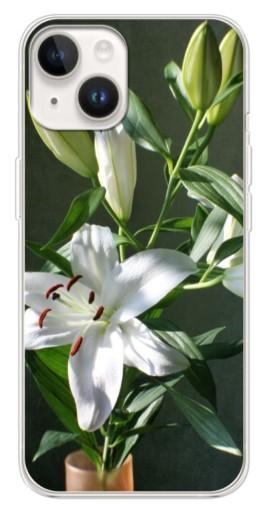 Чехол с картинкой "Белые лилии" для Tecno Spark Go 1