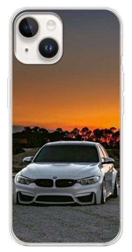 Силиконовый чехол с изображением "BMW белая" для Tecno Spark Go 1