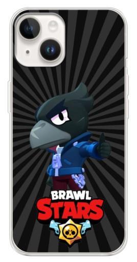 Чехол с принтом "Crow Brawl Stars" для Tecno Spark Go 1