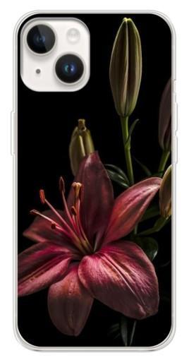 Силиконовый чехол с изображением "Красная лилия " для Tecno Spark Go 1