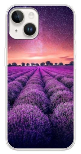 Чехол с принтом "Лавандовое поле" для Tecno Spark Go 1