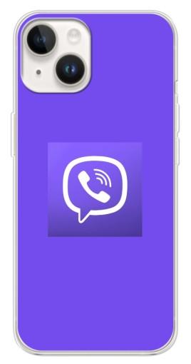 Силиконовый чехол с изображением "Лого Viber" для Tecno Spark Go 1