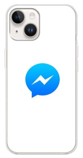 Чехол с картинкой "messenger logo" для Tecno Spark Go 1