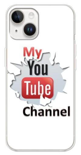 Чехол с печатью "My YouTube" для Tecno Spark Go 1