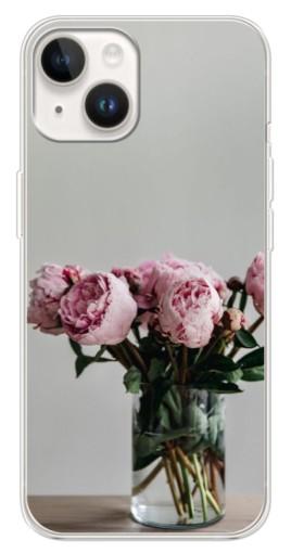 Чехол с картинкой "Пионы в вазе" для Tecno Spark Go 1
