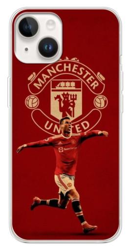 Чехол с принтом "Ronaldo в МЮ" для Tecno Spark Go 1
