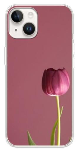 Силиконовый чехол с изображением "Розовый тюльпан" для Tecno Spark Go 1