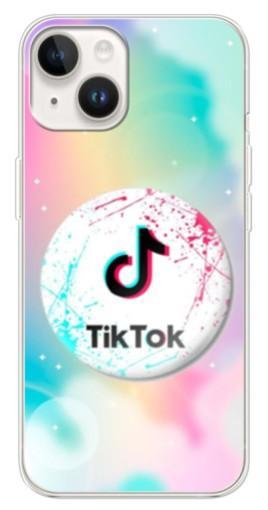 Силиконовый чехол с изображением "TikTok принт" для Tecno Spark Go 1