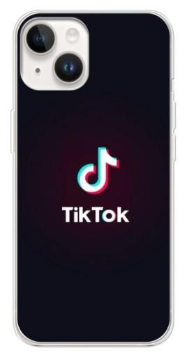 Силиконовый чехол с изображением "TikTok темный" для Tecno Spark Go 1