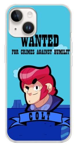 Чехол с печатью "WANTED COLT" для Tecno Spark Go 1
