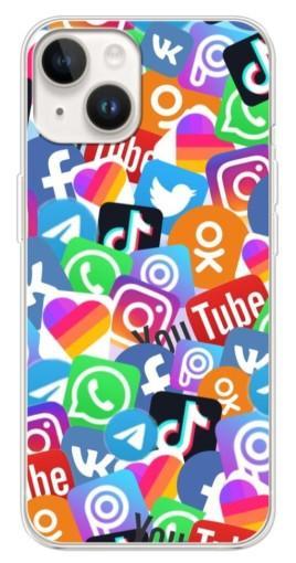 Чехол с печатью "Яркие иконки" для Tecno Spark Go 1