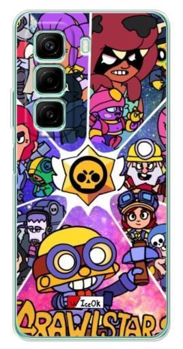 Чехол с картинкой "Brawl заставка" для Infinix Hot 50 Pro