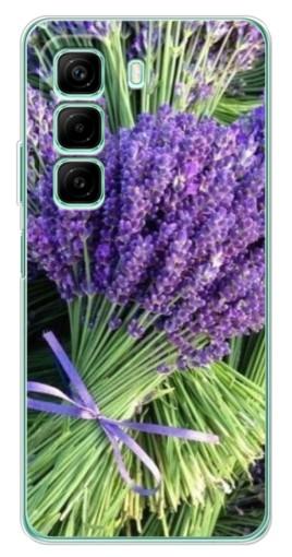 Чехол с картинкой "Букет лаванды" для Infinix Hot 50 Pro