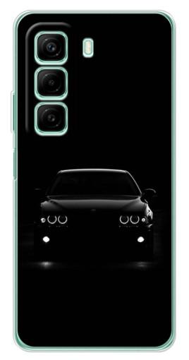 Чехол с картинкой "Черный бумер" для Infinix Hot 50 Pro