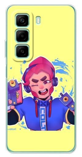 Чехол с печатью "Colt Anime" для Infinix Hot 50 Pro