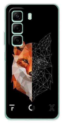 Чехол с печатью "Fox" для Infinix Hot 50 Pro