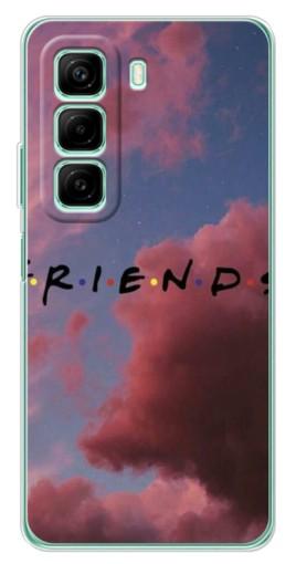 Чехол с картинкой "Friends" для Infinix Hot 50 Pro