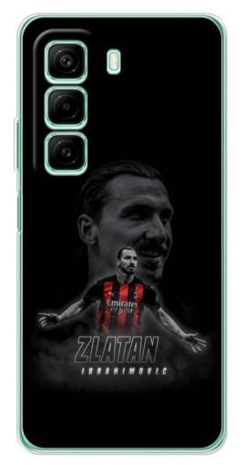 Чехол с печатью "Ибрагимович в Милане" для Infinix Hot 50 Pro