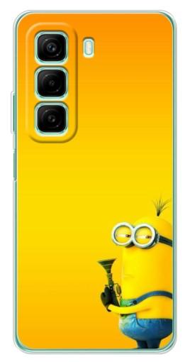 Силиконовый чехол с изображением "Кевин Миньон" для Infinix Hot 50 Pro