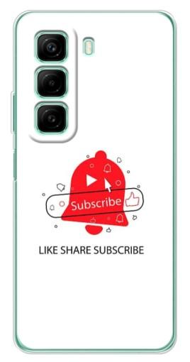 Чехол с печатью "Колокольчик" для Infinix Hot 50 Pro