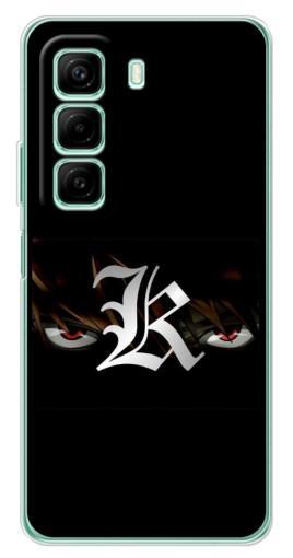 Чехол с принтом "L.K." для Infinix Hot 50 Pro