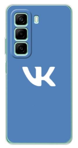 Чехол с печатью "Лого ВК" для Infinix Hot 50 Pro