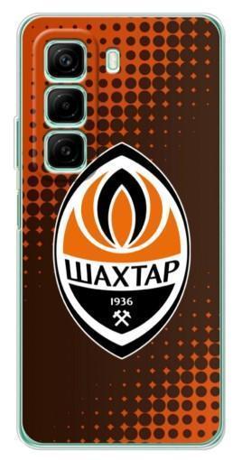 Силиконовый чехол с изображением "Логотип Шахтер Донецк" для Infinix Hot 50 Pro