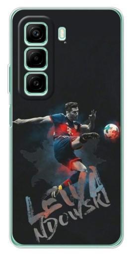 Силиконовый чехол с изображением "Лёва" для Infinix Hot 50 Pro