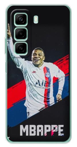 Чехол с картинкой "Mbappe в ПСЖ" для Infinix Hot 50 Pro