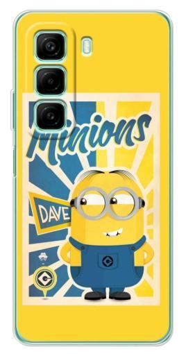 Чехол с печатью "Minions" для Infinix Hot 50 Pro