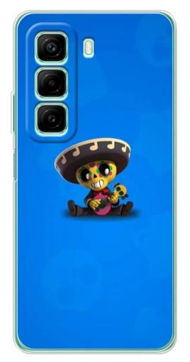 Чехол с принтом "Poco с гитарой" для Infinix Hot 50 Pro