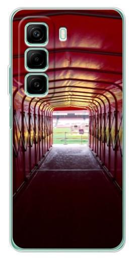 Чехол с картинкой "Подтрибунная с Олд Трафорд" для Infinix Hot 50 Pro