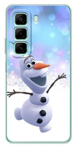 Чехол с принтом "Снеговик Олаф" для Infinix Hot 50 Pro