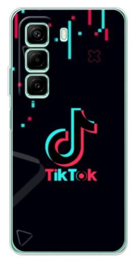Чехол с печатью "Стиль TikTok" для Infinix Hot 50 Pro
