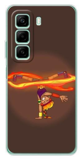 Чехол с картинкой "Танцующая Амбер" для Infinix Hot 50 Pro