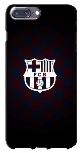 Силиконовый чехол с изображением «Лого FCB» для iPhone 7 Plus