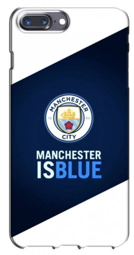 Чехол с печатью «Manchester is Blue»  для iPhone 7 Plus