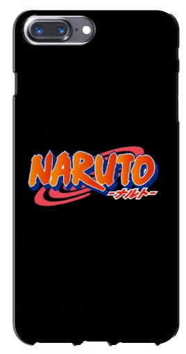 Силиконовый чехол с изображением «Надпись Naruto» для iPhone 7 Plus