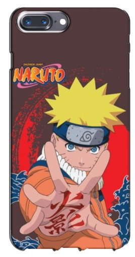 Силиконовый чехол с изображением «Naruto атакует» для iPhone 7 Plus