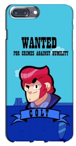 Чехол с принтом «WANTED COLT» для iPhone 7 Plus