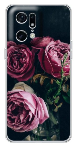 Чехол с печатью "Букет роз" для OPPO Find X5 Pro