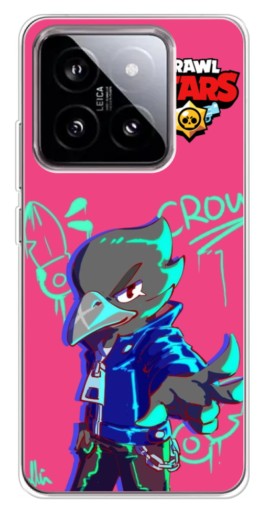 Чехол с принтом "Crow Asassin" для Xiaomi 15