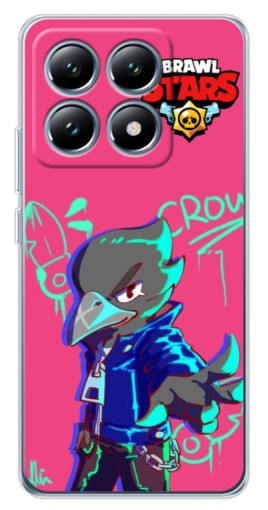 Чехол с печатью "Crow Asassin" для Xiaomi 15 Pro