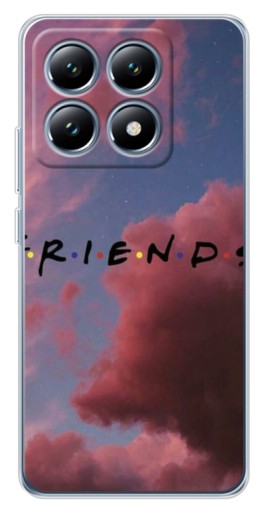 Чехол с печатью "Friends" для Xiaomi 15 Pro