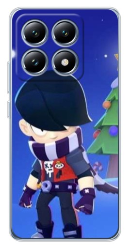Силиконовый чехол с изображением "Новогодний Эдгард" для Xiaomi 15 Pro