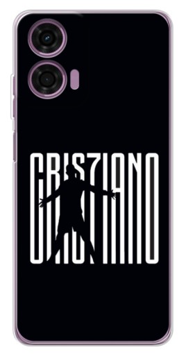 Чехол с печатью "Cristiano" для Motorola Moto E14