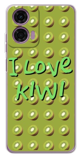 Чехол с принтом "Love Kiwi" для Motorola Moto E14