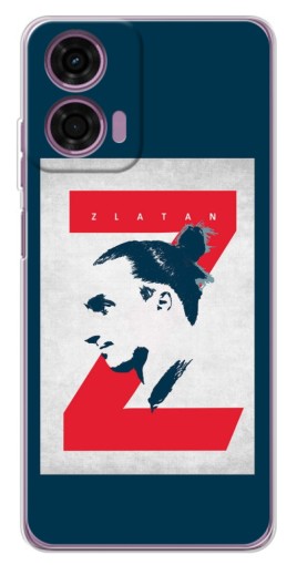 Чехол с печатью "Zlatan" для Motorola Moto E14