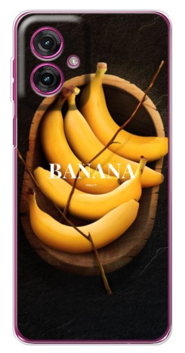Чехол с картинкой "Banana" для Motorola Moto G55