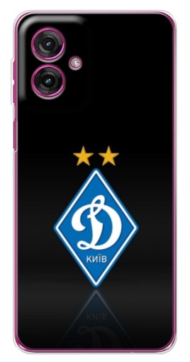 Силиконовый чехол с изображением "Динамо Киев логотип" для Motorola Moto G55